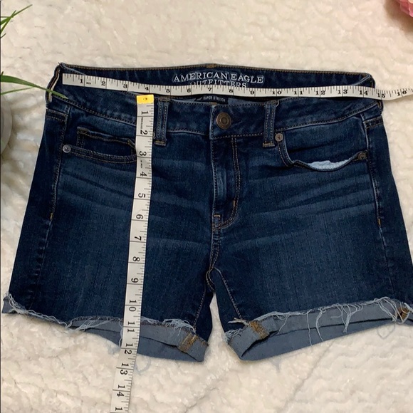 American eagle 🦅 woman short size 8 blue color - Picture 9 of 12